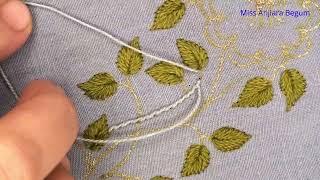 Miss Anjiara Begum  Hand Embroidery, Hand Embroidery Border Designs