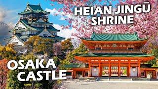 Osaka Castle & Heian Jinguu Shrine  Osaka / Kyoto  Weltreise 2024 - Tag 47 & 48 | Travel Vlog #47