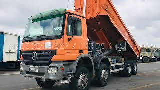 Degroote Trucks: Mercedes-Benz Actros 4141 • 8x8 for sale