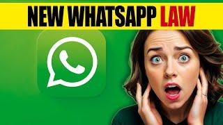 New WhatsApp / Social Media law could get you legally in trouble - LEGAL MONEY ZONE