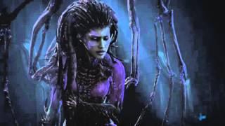 SC2 LOTV Campaign Cinematic Kerrigan and Artanis vs Hybrid