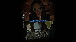 The Beldam vs Pennywise in terms of evil #edit #shorts #horror #coraline