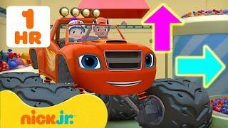 Blaze | 1 ORA dei migliori salvataggi e missioni di Blaze con l'aiuto delle STEM! | Nick Jr. Italia