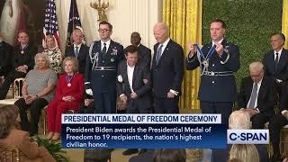 Michael J. Fox Receives the Presidential Medal of Freedom