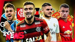 Flamengo acerta com Gabigol e Arrascaeta, Vizeu é do Grêmio, Palmeiras, Inter, Barcelona e mais