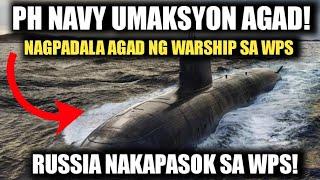 ACTUAL FOOTAGE! RUSSIAN SUBMARINE NAKAPASOK SA PILIPINAS! PH NAVY UMASKYON AGAD! | sirlester