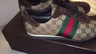 Gucci low top canvas