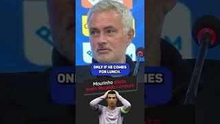 Mourinho shuts down Ronaldo question