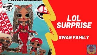 NEW LOL Surprise OMG Swag Family Unboxing Toy Review | TadsToyReview