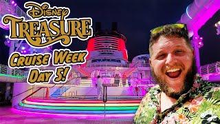 DISNEY TREASURE CRUISE WEEK DAY 5 | St Thomas, Aquamouse, thanksgiving dinner