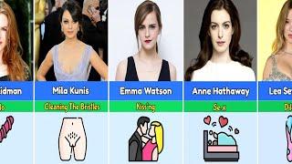 Secret Addictions of Famous Female Hollywood Stars