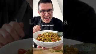 Lentil Pasta is an authentic Italian Dinner Idea
