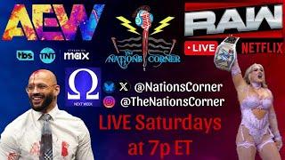 WWE Raw on Netflix, AEW on Max, Kenny Omega returns, & more!!