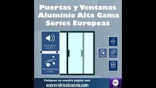 Puertas y ventanas con perfiles en aluminio alta gama