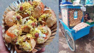 15 Years old Hardworking Bihar Boy making Special Meetha Pani Puri in Marsaghai  || Indian Food