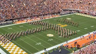 University of Tennessee Pride of the Southland Marching Band pregame-09/11/2021 with Flyover!!