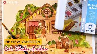 [TANUKI REVIEW] Đập hộp set màu nước Van Gogh: Shades of Nature (Part 1)