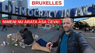 SOCAT in BRUXELLES: SINGUR in cel mai PERICULOS CARTIER | REALITATEA din STRADA