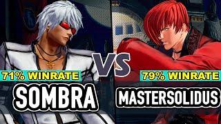 KOF XV ▰ SOMBRA (K'/Dolores/Terry) vs MASTERSOLIDUS (Iori/Shun'ei/Kukri)