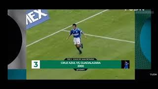 Goles de Juan Reynoso en Cruz Azul