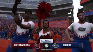 Senior RTG CB vs South Carolina (Live Play through) College Football 25