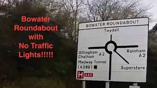 Gillingham Test Centre - Bowater Roundabout With No Traffic Lights!!!!!!!!!!