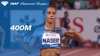 Undefeated Salwa Eid Naser cruises to a 400m victory in Zurich - IAAF Diamond League 2019