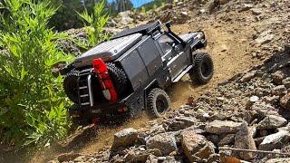 1/10 Scale TOYOTA LAND CRUISER 70[LC70] RC4WD TF2(LWB) & Boom Racing BRX01 Off-road Trail 4X4 RC Car