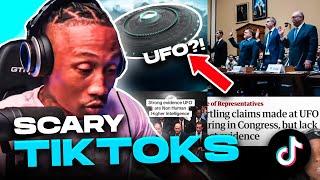 Creepy and Scary TikToks That Might Wake You Up & Change Your Reality [REACTION!!!] Pt. 38