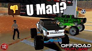 Offroad Outlaws: MONSTER Jeep Gladiator TROLLS Random Online Lobbies! NEW UPDATE GAMEPLAY!