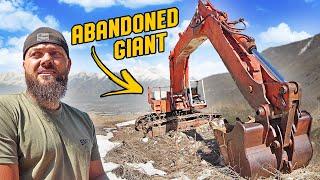 If We Can Get This Giant Abandoned Excavator Started We Can KEEP It!