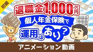 【応用可能】退職金のうち1,000万円を個人年金保険で運用するのどう思う？相談に答えてみた【お金の勉強 初級編】：（アニメ動画）第483回