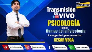 Clase EN VIVO de Psicología    Tema: Ramas de la Psicología