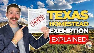 Texas Homestead Exemption [EXPLAINED] How to save money on Property Taxes in Texas