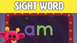 AM - Let's Learn the Sight Word AM with Hubble the Alien! | Nimalz Kidz! Songs and Fun!