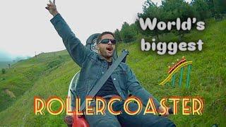 World’s biggest rollercoaster in mountain  | most dangerous ride | what a fun day in mountains.