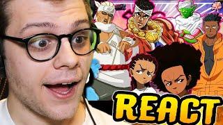 Black Anime Character Rap Cypher | RUSTAGE REACTS