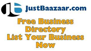 Free Business Directory India NAP Citation for Local SEO | JustBaazaar.com