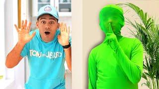 Jason’s Green Costume Surprise: The Invisible Kid Adventure