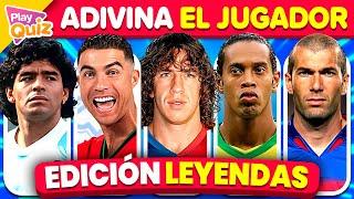 Adivina El Jugador Leyenda de Fútbol  ️ ¿Cuánto Sabes de Fútbol | PlayQuiz Trivia