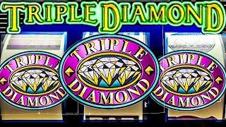 Classic Triple Diamond Old School 3 Reel Casino Slot