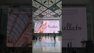High Brightness P3.9 Transparent LED Screen at airport #nseled #nseledcloud #nseledeurope
