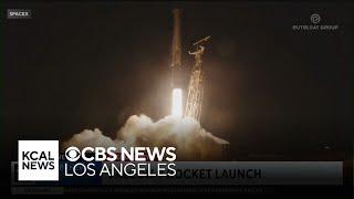 SpaceX launches Falcon 9 rocket from Southern California