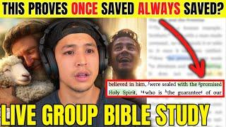 Live Group Bible Study Ephesians 1:11-14: Sealed And Eternally Secure Through Faith? | Jason Camacho