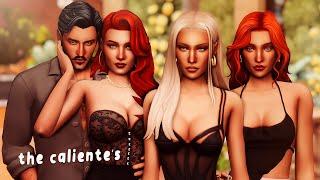 Giving the new Caliente's a makeover + cc list // the sims 4 cas