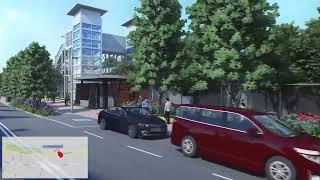 Fly-through of Artarmon Local Centre streetscape works