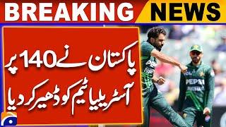 Australia gave Pakistan a target of 141 runs | Breaking News