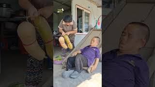 The Crazy Father And His Two Disabled Children Are So Pitiful