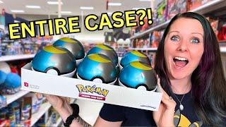 Opening an ENTIRE CASE Of Pokémon TCG Moon Ball Tins!!!