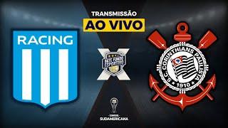 RACING 2 X 1 CORINTHIANS AO VIVO DIRETO ESTÁDIO EL CILINDRO | SEMIFINAL SUL-AMERICANA | 31/10/2024